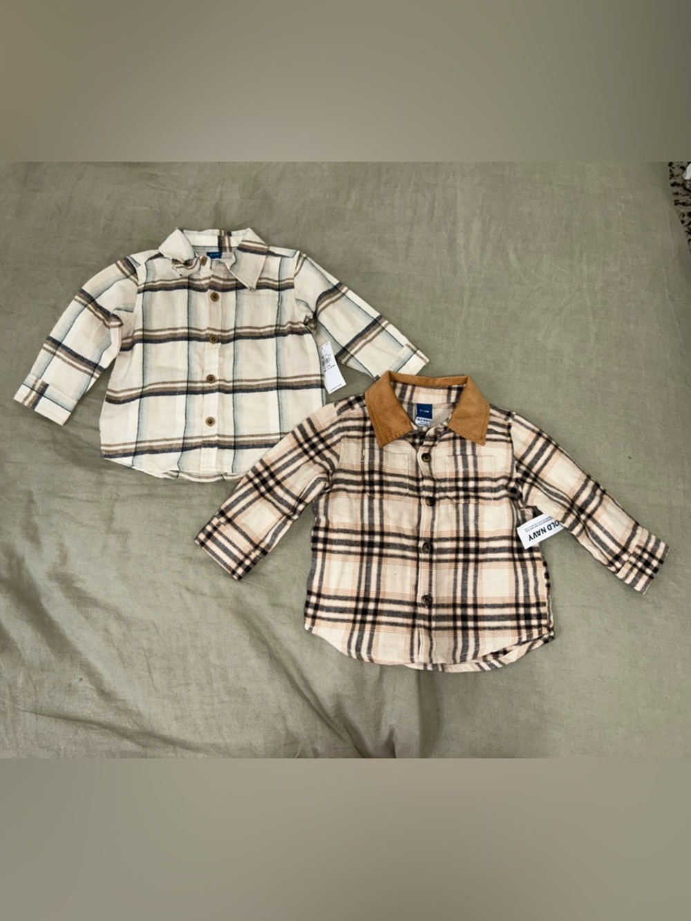 Baby flannels